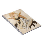 Honigfee mit Honigdachsen Notizblock (Rechte Seite)