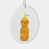 Honigflasche Keramik Ornament (Rechts)