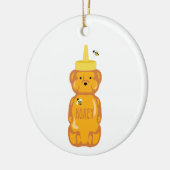 Honigflasche Keramik Ornament (Links)