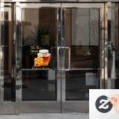 Honigglas fensteraufkleber (Büro Tür)