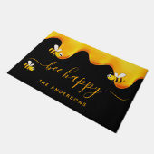 Honiggranulat Fußmatte (Schrägansicht)