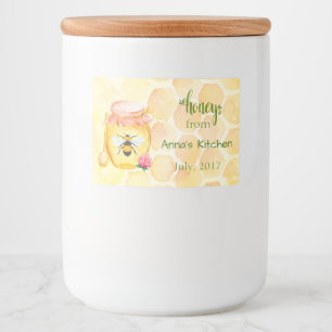 Honigkonserven Lebensmitteletikett