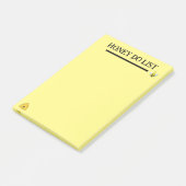 Honigliste Biene Thema Notizen (angewinkelt)
