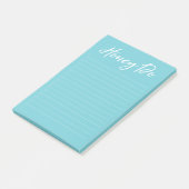 Honigliste mit Checkboxen Notepad Post-it Klebezettel (angewinkelt)