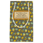 Honiglöffelmuster Kleine Geschenktüte (Vorderseite)