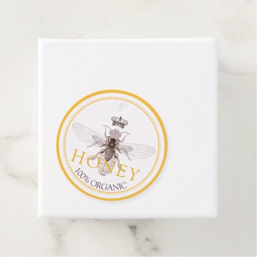 Honigmarke Geschenkanhänger (Beispiel)