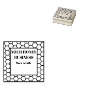 Honigmarke Gummistempel (Stempel)