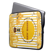 Honigmarke Laptopschutzhülle (Vorderseite Links)