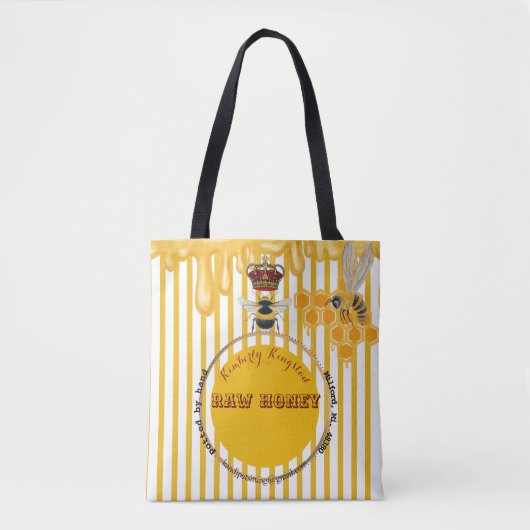 Honigmarke Tasche (Vorderseite)