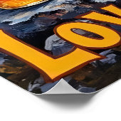 Honigmelodien: Bär auf dem Dach Poster (Ecke)