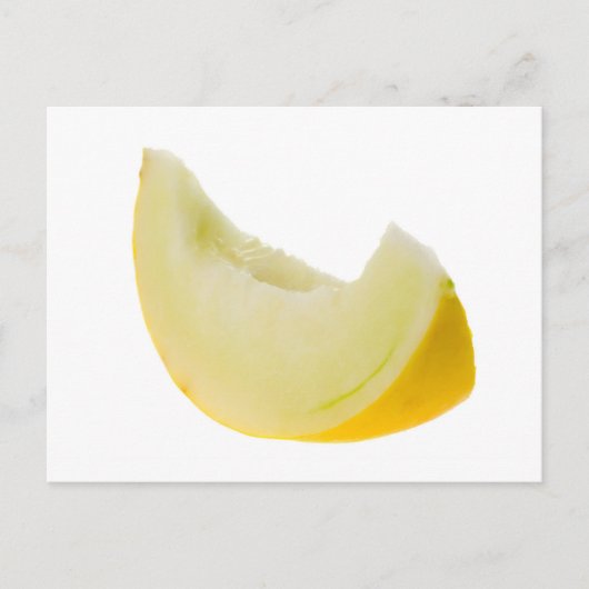 Honigmelone Postkarte (Vorderseite)
