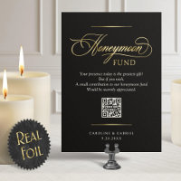 Honigmond Fonds Hochzeitsschild Folie
