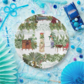 Honigsauckel in Gewartet | weiß Pappteller (Party)