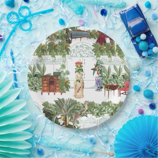 Honigsauckel in Gewartet | weiß Pappteller (Party)