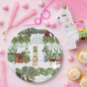 Honigsauckel in Gewartet | weiß Pappteller (Party)