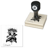 Honigsaukeln Blume Gummi Briefmarke Gummistempel (Stempel)