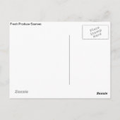 Honigschals für Welpen Postkarte (Rückseite)