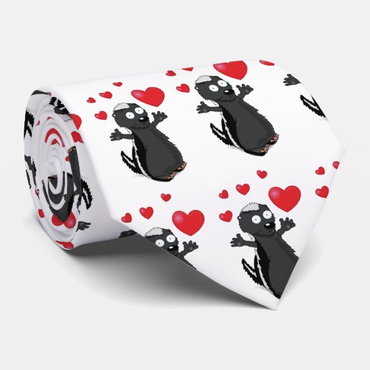 Honigschild Krawatte (Gerollt)