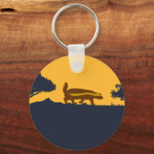 Honigschild Schlüsselanhänger (Vorderseite)