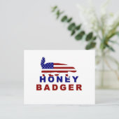 Honigschildkröte Postkarte (Stehend Vorderseite)