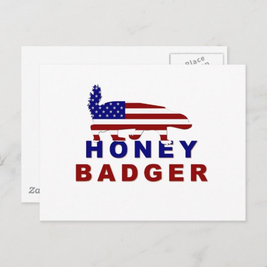 Honigschildkröte Postkarte (Vorne/Hinten)