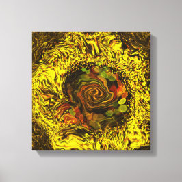 Honigspurblüte abstrakt leinwanddruck