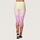 Honigsüßer Rosenfall Leggings (Rückseite)