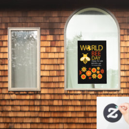 Honigtag, 20. Mai Fensteraufkleber