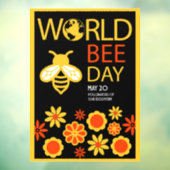 Honigtag, 20. Mai Fensteraufkleber (Blatt 3)