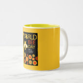 Honigtag, 20. Mai Zweifarbige Tasse (VorderseiteRechts)