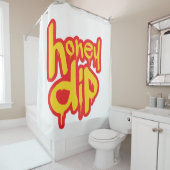 Honigtaube Duschvorhang (Beispiel)