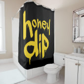 Honigtaube Duschvorhang (Beispiel)