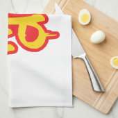 Honigtaube Geschirrtuch (Viertel Falte)