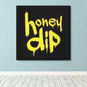 Honigtaube Leinwanddruck (Insitu (Holzboden))