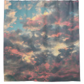 Honigtönen Duschvorhang (Vorderseite)