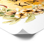 Honigtopf der Bienenart Poster (Ecke)