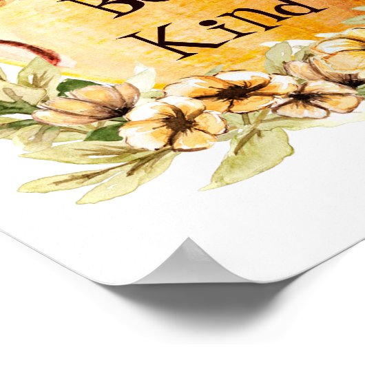 Honigtopf der Bienenart Poster (Ecke)