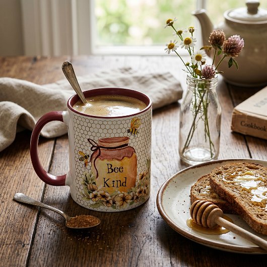 Honigtopf der Bienenart Tasse