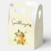 Honigtopf für Honigwaben und Bienen Geschenkschachtel (Geöffnet)