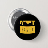 Honigtopf-Honigglas-Kostüm Button (Vorne & Hinten)