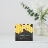 Honigverkäufer - Imker Quadratische Visitenkarte (Stehend Vorderseite)