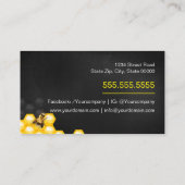 Honigverkäufer - Imker Visitenkarte (Rückseite)