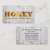 Honigverkäufer - Imker Visitenkarte (Vorne/Hinten)