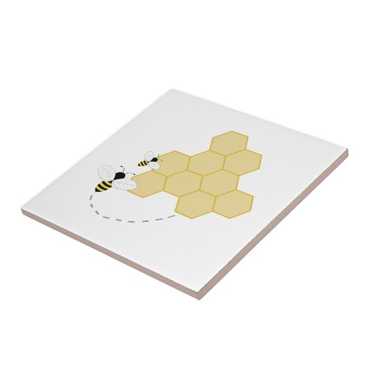 Honigwabe Fliese (Seite)