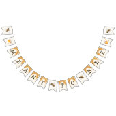 Honigwabe Honigtropfen Brautparty Wimpelkette (Alle)