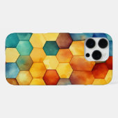 Honigwabe iPhone Hülle (Rückseite (Horizontal))
