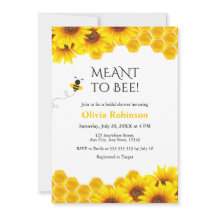 Honigwabe Meant to Bee Brautparty 