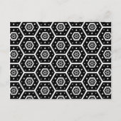 Honigwabe Postkarte (Vorderseite)