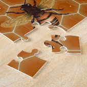 Honigwabe und Biene Puzzle (Seite)