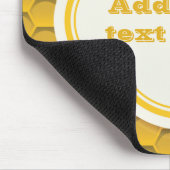 Honigwabe und Bienen Mousepad (Ecke)